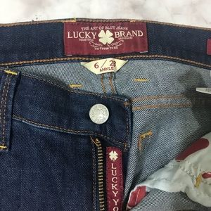 Lucky Brand Sofia Boot Ankle Jeans 6x28